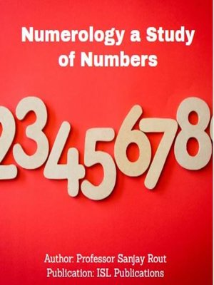 cover image of Numerology a Study of Numbers